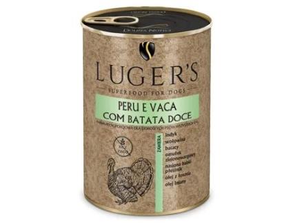 Comida Húmida para Cão LUGER'S Peru e Vaca com Batata Doce (Quantidade: 800 g)