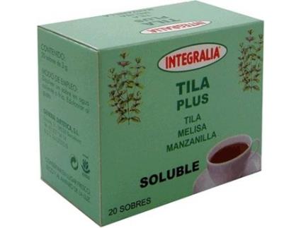 Chá INTEGRALIA Tília Plus Solúvel (20 carteiras)