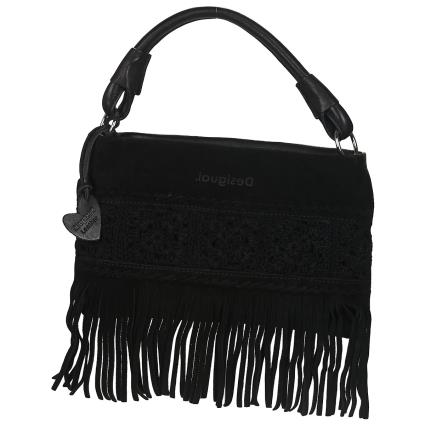Desigual  Bolsa tiracolo BOLS_CROCHET OTTERLO  Preto Disponível em tamanho para senhora. Único.Bolsas > Bolsa tiracolo