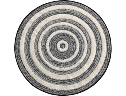 Tapete SUPERDECOR Agadir (Poliéster - Cinzento - 160 cm)