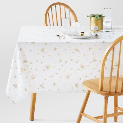 Interieurs Toalha de mesa estampada, em algodão lavado, Twinkle