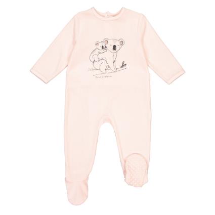 Collections Pijama em veludo de algodão bio, 0 meses-3 anos