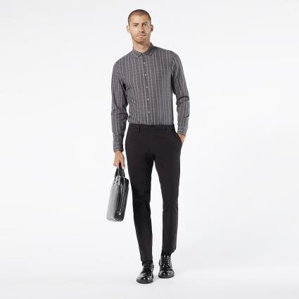 Calças chino direitas tapered stretch, Smart 360 Flex