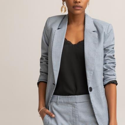 Collections Blazer aos quadrados
