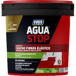 Impermeabilizante  CEYS AGUASTOP BORRACHA CINZA 1KG