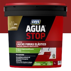 Impermeabilizante CEYS AGUASTOP BORRACHA VERMELHO 1KG