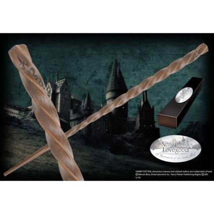 Noble Collection Harry Potter Xenophilius Lovegood Wand Castanho