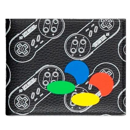 Difuzed Nintendo Snes Wallet Preto