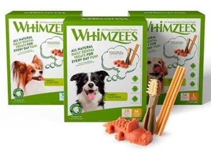 Snacks Dentais para Cães WHIMZEES Variety Value Box S mix M - 28 unidades
