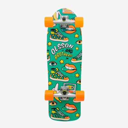 Skate Olsson & Brothers Snigger - Azul - Skate 30' tamanho UNICA