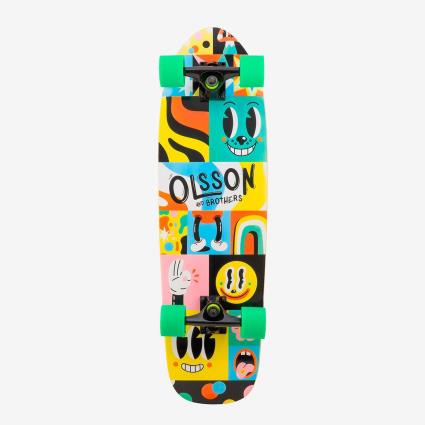 Skate Olsson & Brothers Focus - Multicor - Skate 30' tamanho UNICA