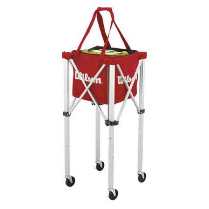 Wilson Wheeled Ball Bag Vermelho