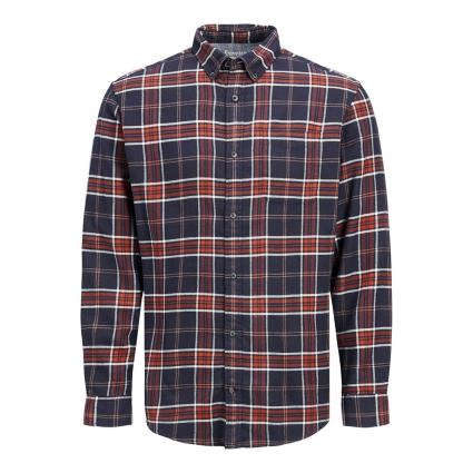 Jack & Jones Classic Check Long Sleeve Shirt Azul S