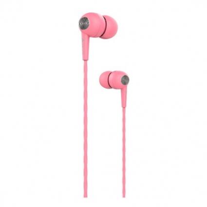 Auricular com Fio Kintone  com controlos Rosa
