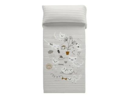 Colcha Panzup Cats 2 (250 x 260 cm) (Cama de 150/160)