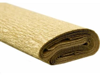 Papel Crepe WEROLA Matte (Dourado - 0,5 x 2,5 m)