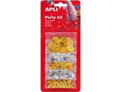Confetis APLI Metalizados Estrelas 5 X 2 g