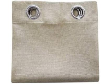 Cortina EL MUNDO Linen-47230 (Bege - Poliéster - 140x260 cm)