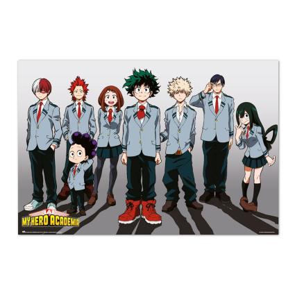 My Hero Academia Uniform Version Poster