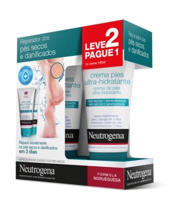 Neutrogena Creme de Pés Ultra Hidratante 2x100ml