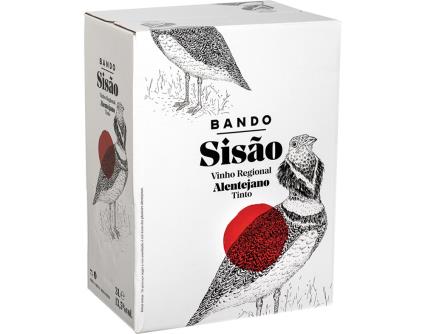 Vinho Branco Bando Sisão Regional Alentejano Bag Inbox 3l