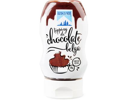 Topping Branca De Neve De Chocolate Belga 390g