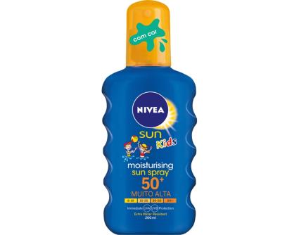 Protector Nivea Solar Spray Crianças Fps50+ 200ml