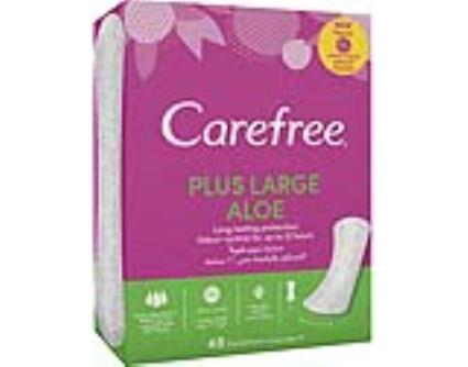 Protector Carefree Diário Maxi Aloé 48un