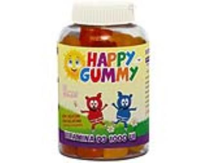 Suplemento Happy Gummy Vitamina D3 100ui 60un