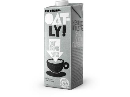 Bebida Oatly Aveia Barista 1l