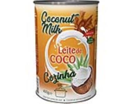 Leite Coconut De Côco Milk Para Cozinhar 400g