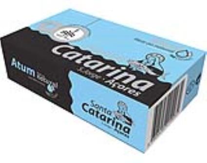 Filete Atum Santa Catarina Ao Natural 120(85)g