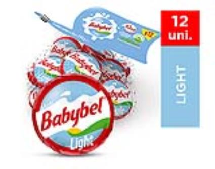 Queijo Mini Babybel Light 12un 240g