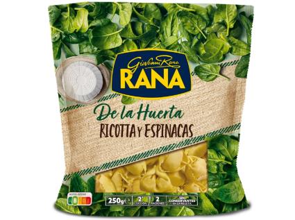 Tortellini Com Ricota E Espinafres Frescos Rana 250g