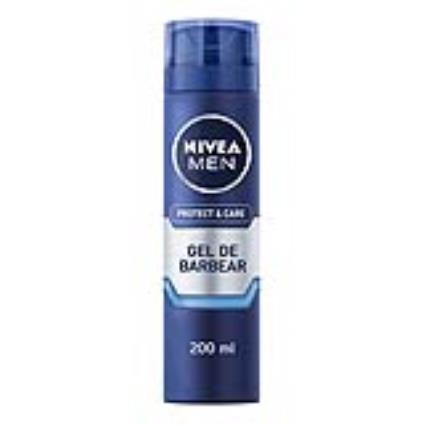 Gel Nivea Men Barbear Protect&care 200ml