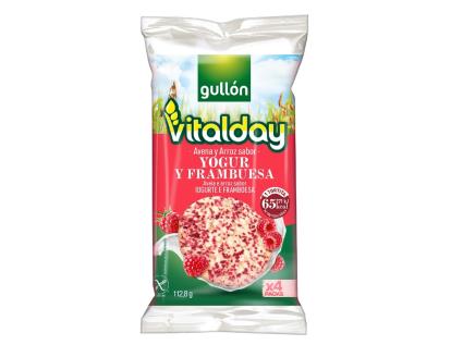 Tortitas Gullon Vitalday Arroz E Aveia Iogurte E Framboesa 112.8g