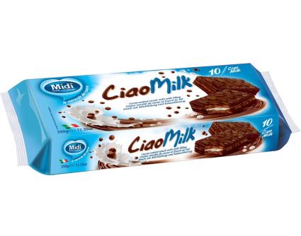 Bolo Midi Com Recheio Coberto Chocolate 350g