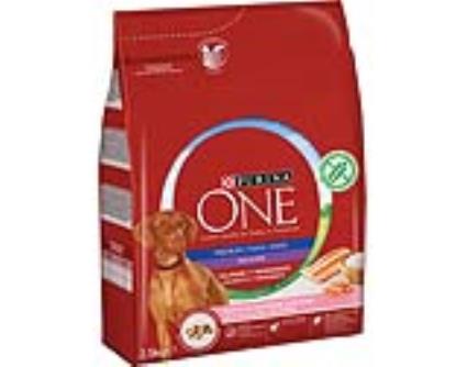 Ração Para Cão Purina One Delicate Raça Medium E Maxi Com Salmão E Arroz 2.5kg