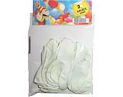 Balões Pronfestas Branco Pack 20 Unidades