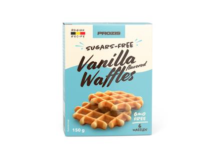 Waffles Prozis Sem Açúcares Baunilha 150g (6x25g)