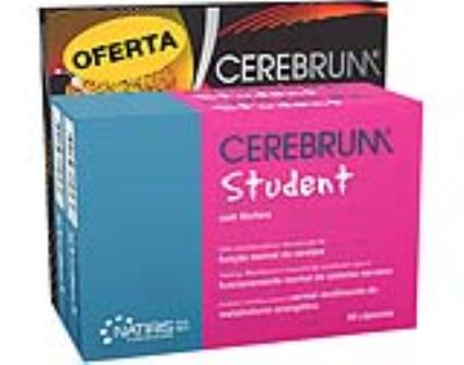 Suplemento Cerebrum Student 2x30capsulas Com Oferta C. Shot