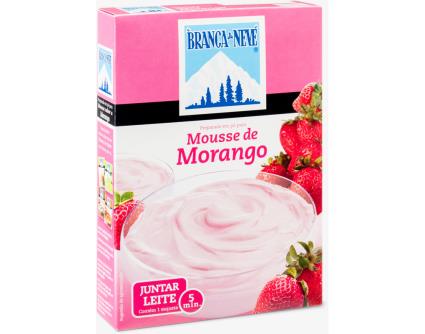 Mousse Branca De Neve Morango 125g