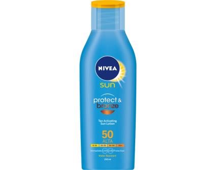 Protector Nivea Solar Sun Protector E Bronzeador Fp50 200ml