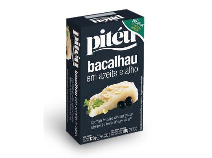 Bacalhau Piteu Em Azeite E Alho 120(80)g