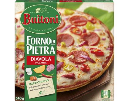 Pizza Buitoni Forno Di Pietra Diavola 340g