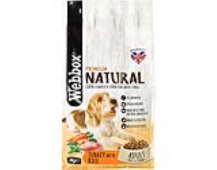 Ração Natural Para Cão Webbox Adulto Com Perú 2kg