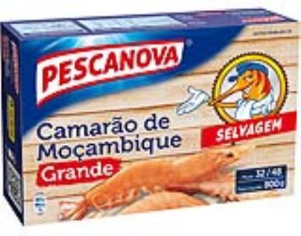 Camarão Pescanova Moçambique Grande 32-48 800g
