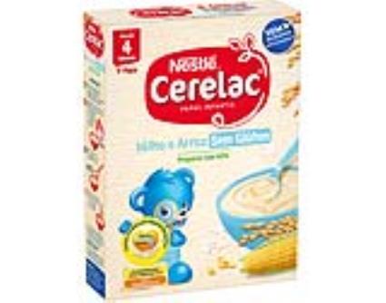 Papa 1ª Cerelac Milho E Arroz Sem Gluten Não Láctea 250g