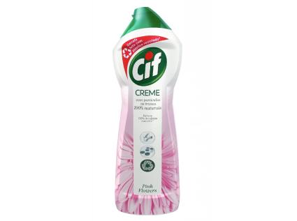 Creme Cif Limpeza Pink Flowers 700ml