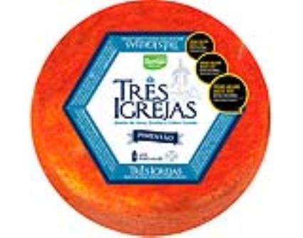 Queijo Saloio Três Igrejas Barrado Pimentão 2 Meses Cura Kg